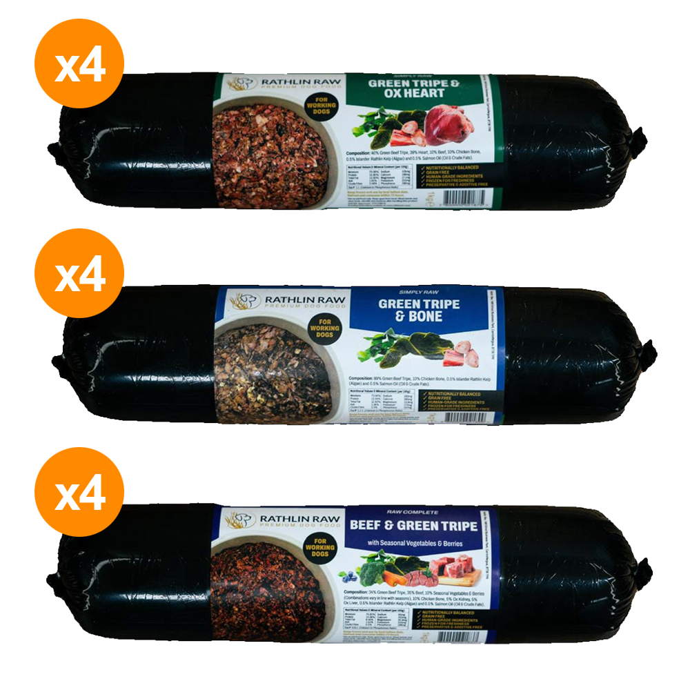 Natural Raw Dog Food Bundles – Rathlin Raw Free Delivery