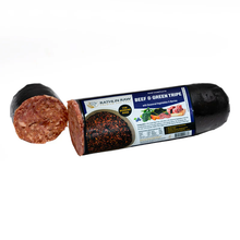 Load image into Gallery viewer, Beef and Green Tripe with Vegetables and Berries - Raw Complete
